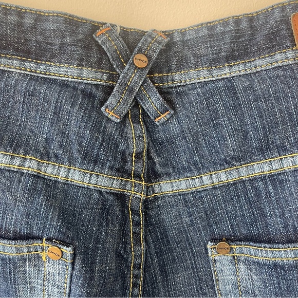 Vintage Enyce Jeans Mens Y2K Baggy Wide Leg Dark Wash Denim Size 36 - Picture 6 of 14